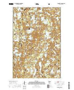 Clubhouse Lake 2019 topographic map thumbnail