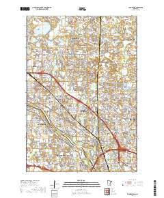 Coon Rapids 2019 topographic map thumbnail