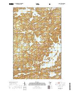 Crab Lake 2019 topographic map thumbnail