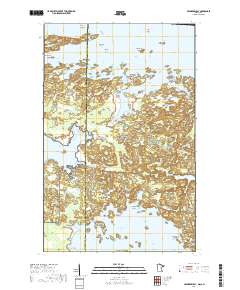 Cranberry Bay 2019 topographic map thumbnail
