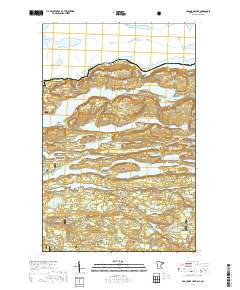 Crocodile Lake 2019 topographic map thumbnail