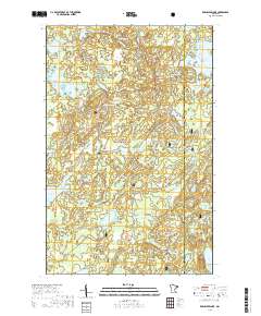 Kawishiwi Lake 2019 topographic map thumbnail
