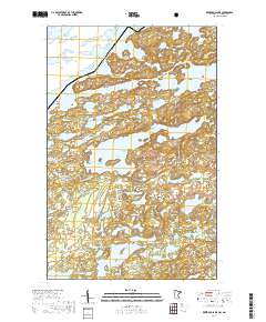 Kekekabic Lake 2019 topographic map thumbnail