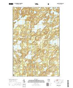 Lake Agnes 2019 topographic map thumbnail