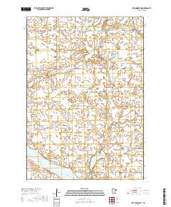 Lake Hanska East 2019 topographic map thumbnail