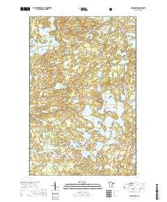 Lake Insula 2019 topographic map thumbnail