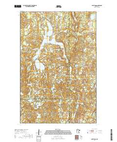 Lake Itasca 2019 topographic map thumbnail