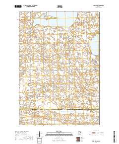 Lake Lillian 2019 topographic map thumbnail