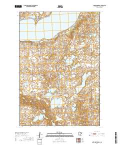 Lake Minnewaska 2019 topographic map thumbnail