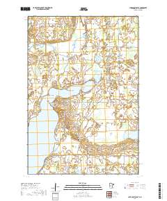 Lake Osakis East 2019 topographic map thumbnail
