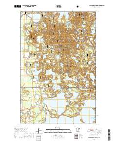 Little Bowstring Lake 2019 topographic map thumbnail