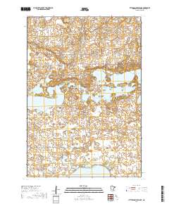 Little Kandiyohi Lake 2019 topographic map thumbnail