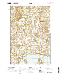 Little Pine Lake 2019 topographic map thumbnail