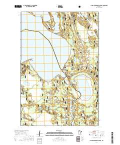Little Winnibigoshish Lake 2019 topographic map thumbnail