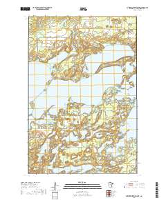 Lower Whitefish Lake 2019 topographic map thumbnail