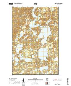 Many Point Lake 2019 topographic map thumbnail