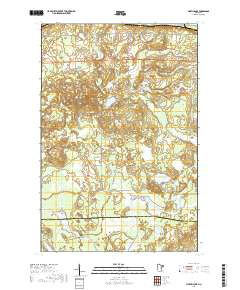 Martin Lake 2019 topographic map thumbnail