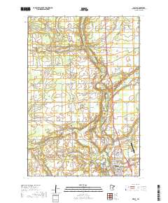 Milaca 2019 topographic map thumbnail