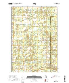 Milaca NE 2019 topographic map thumbnail