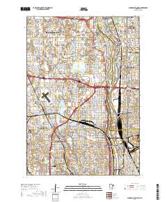 Minneapolis North 2019 topographic map thumbnail