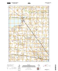 Minnesota Lake 2019 topographic map thumbnail