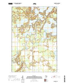 Minnewawa 2019 topographic map thumbnail