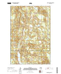 Mountain Ash Lake 2019 topographic map thumbnail