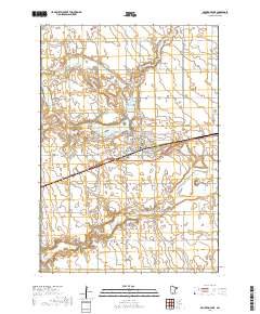 Mountain Lake 2019 topographic map thumbnail