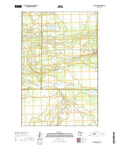Mulligan Lake 2019 topographic map thumbnail