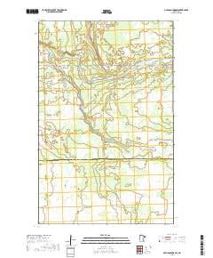 Mulligan Lake SW 2019 topographic map thumbnail