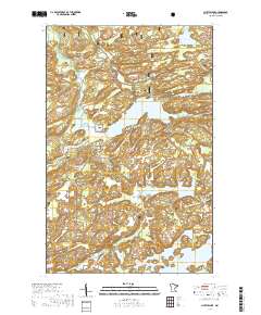 Myrtle Lake 2019 topographic map thumbnail