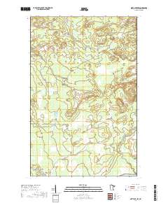 Nett Lake NW 2019 topographic map thumbnail