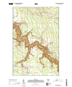 Nett Lake River SE 2019 topographic map thumbnail