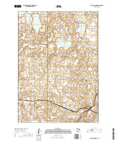 Dead Coon Lake 2019 topographic map thumbnail