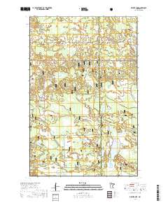 Decker Lake 2019 topographic map thumbnail