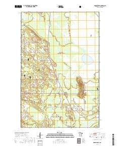 Deer River NE 2019 topographic map thumbnail