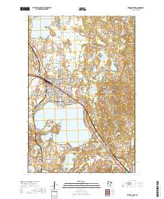Detroit Lakes 2019 topographic map thumbnail