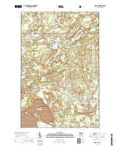 Dewey Lake 2019 topographic map thumbnail