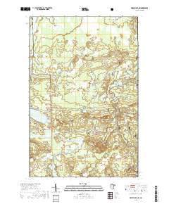 Dewey Lake NW 2019 topographic map thumbnail