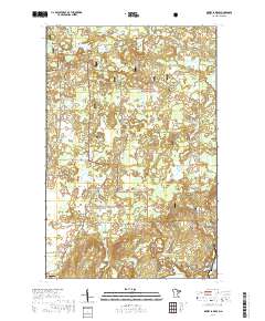 Dewey Lake SE 2019 topographic map thumbnail