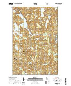 Johnson Lake 2019 topographic map thumbnail