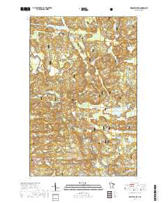 Kabustasa Lake 2019 topographic map thumbnail