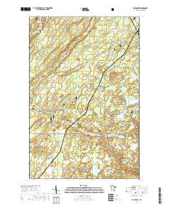 Kane Lake 2019 topographic map thumbnail
