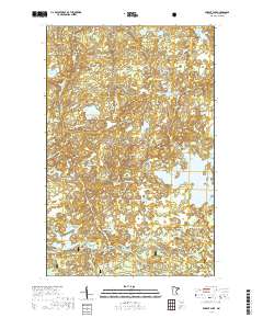Perent Lake 2019 topographic map thumbnail