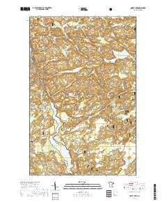 Picket Lake 2019 topographic map thumbnail