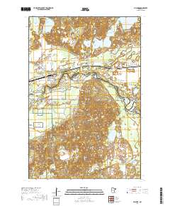 Pillager 2019 topographic map thumbnail