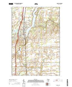 Pine City 2019 topographic map thumbnail