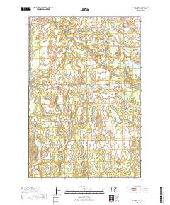 Pine River SW 2019 topographic map thumbnail