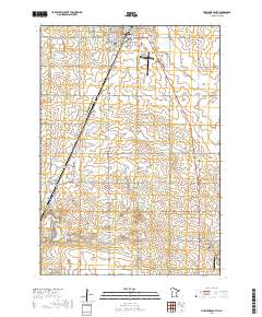 Pipestone South 2019 topographic map thumbnail