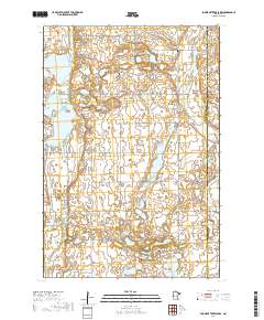 Pomme De Terre Lakes 2019 topographic map thumbnail